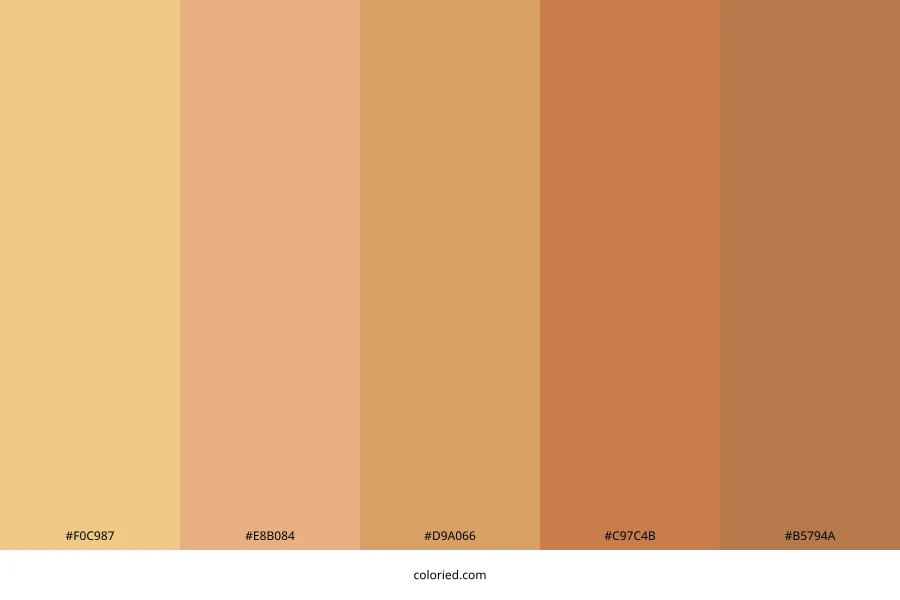 Warm Undertone Color Palette
