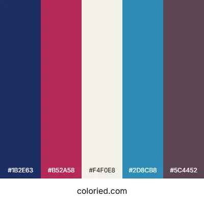 Warm Winter Color Palette