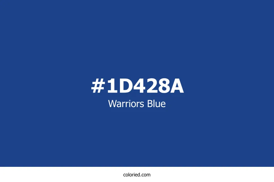 Warriors Blue Color Hex Code