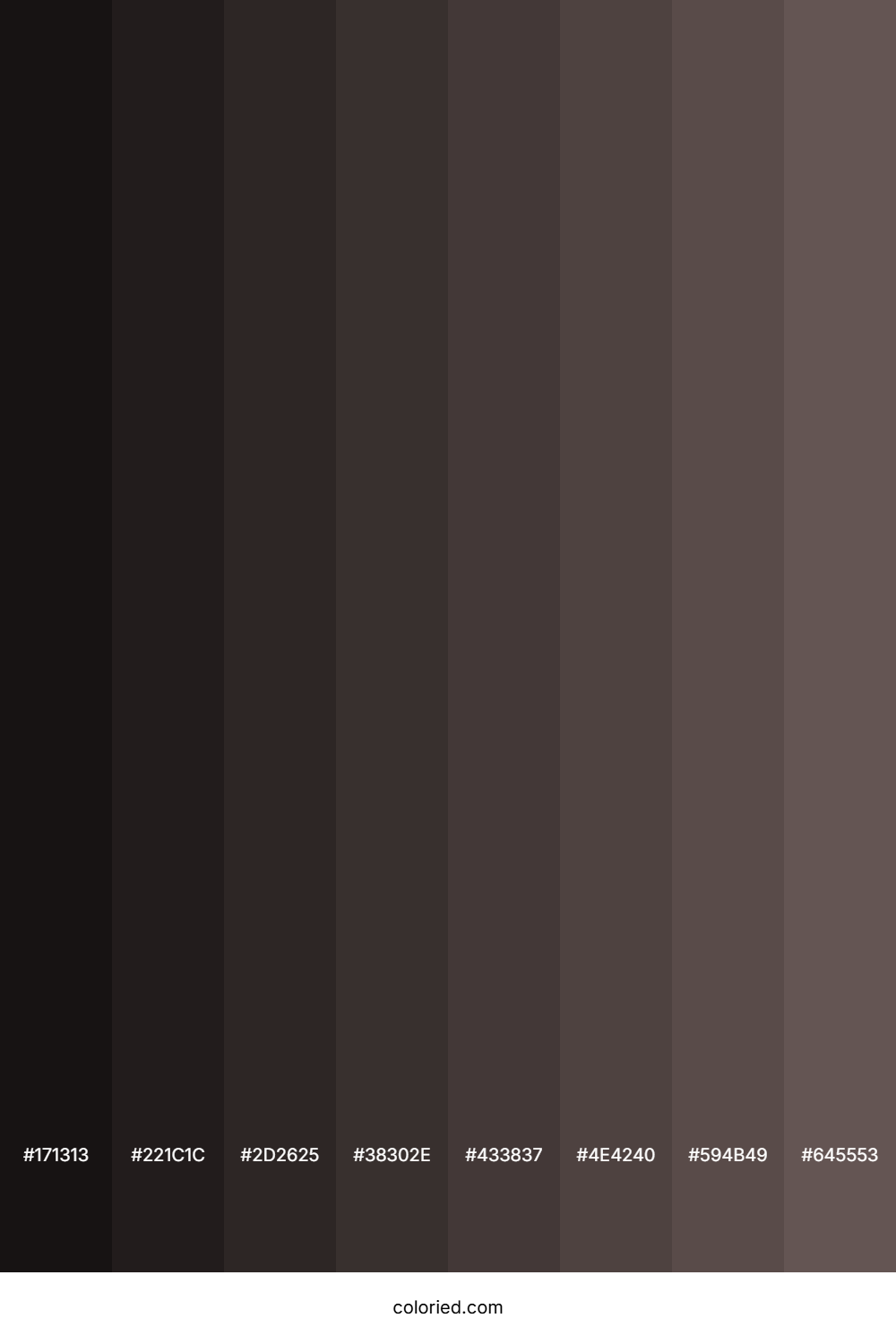 Wenge Color Shades
