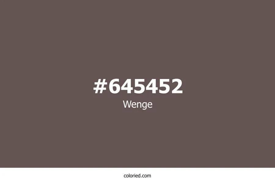 Wenge Color