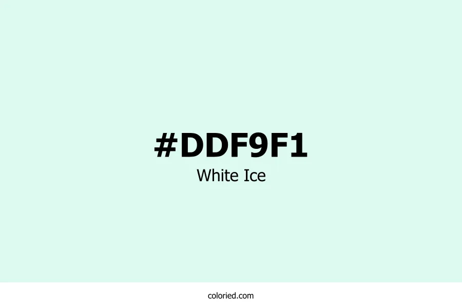 White Ice Color Hex Code