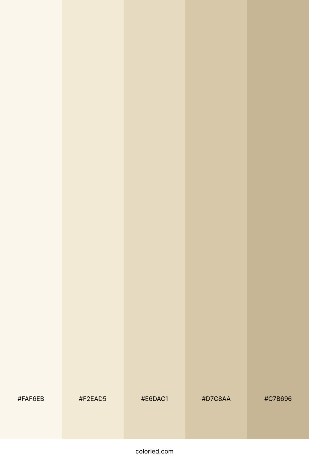 White Old Paper Color Palette