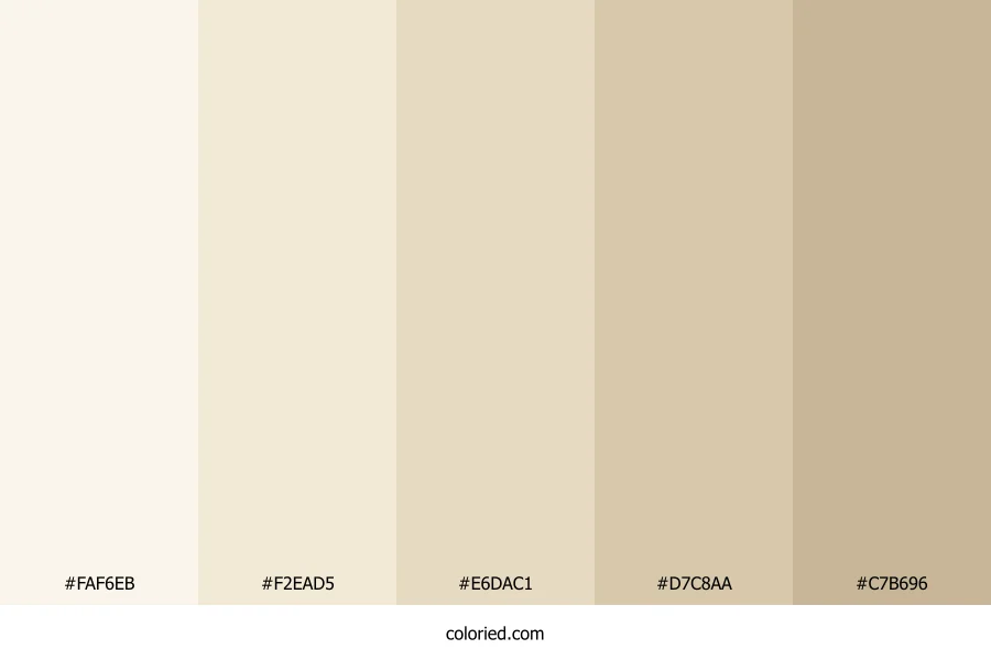 White Old Paper Color Palette