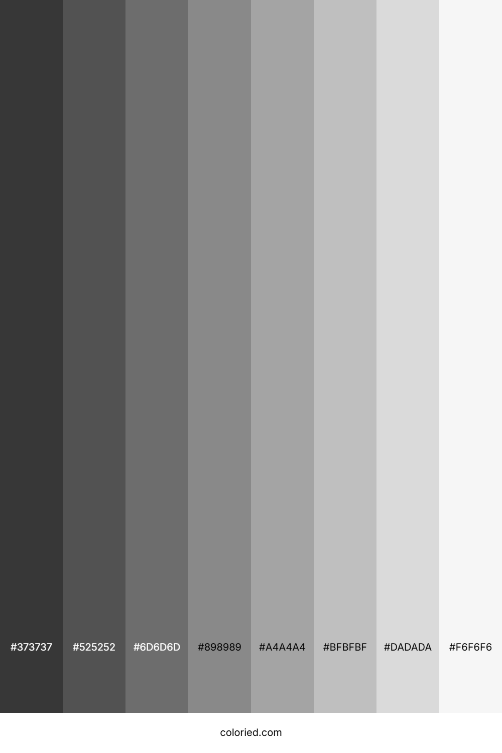 White Smoke Color Shades