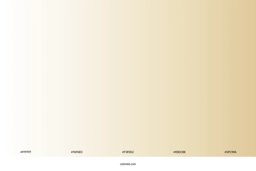 White to Beige Gradient