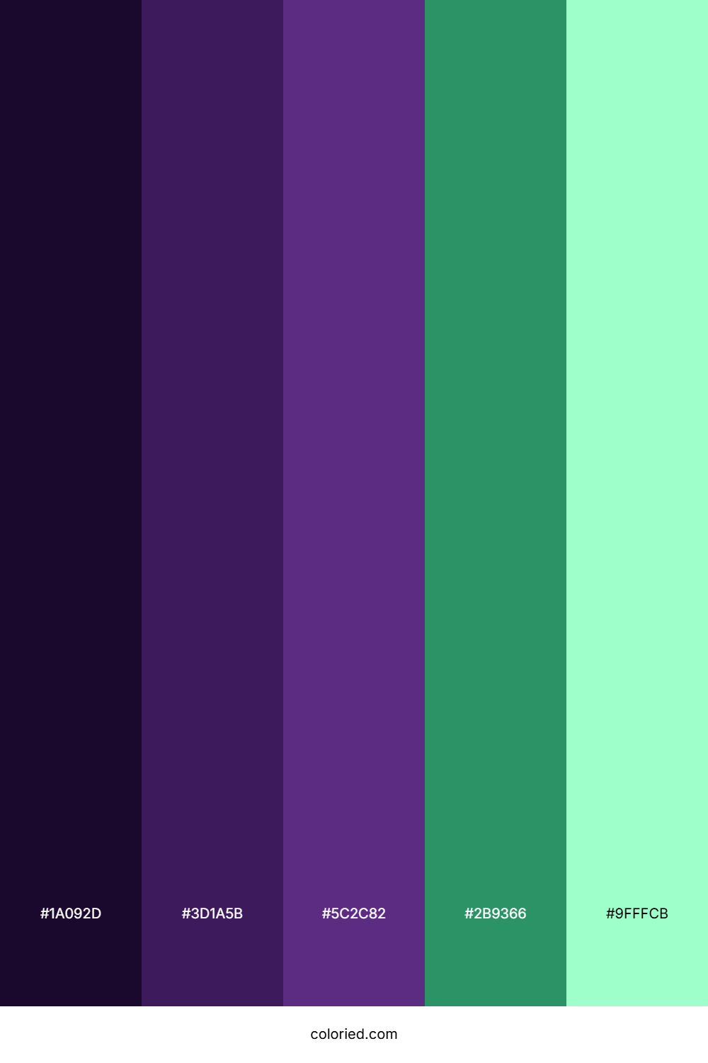 Wicked Gradient Color Palette