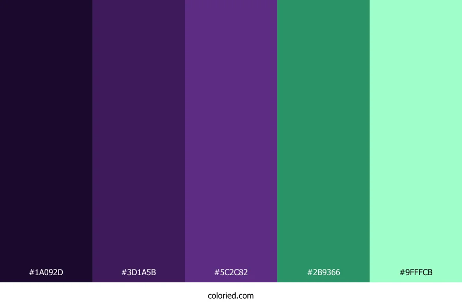 Wicked Gradient Color Palette