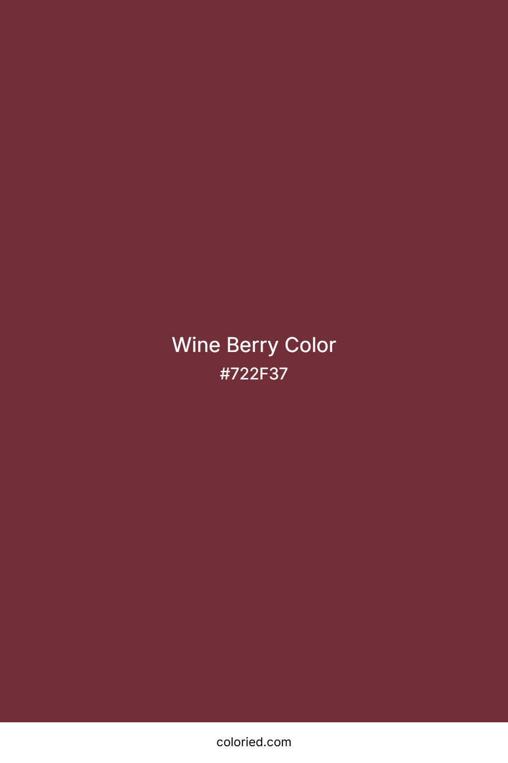 Wine Berry Color
