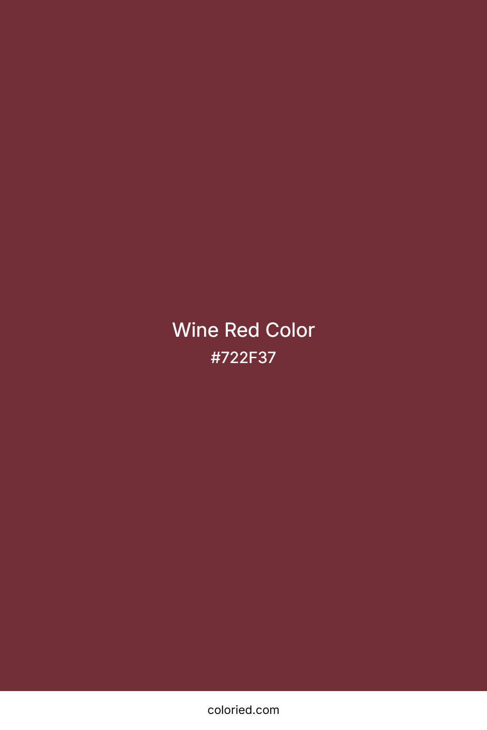 Wine Red Color
