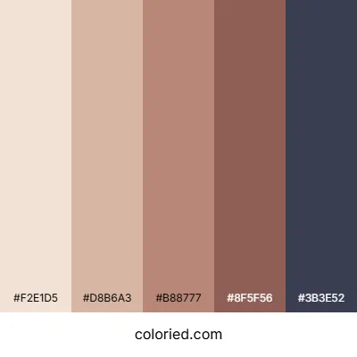 Winter Skin Tone Color Palette