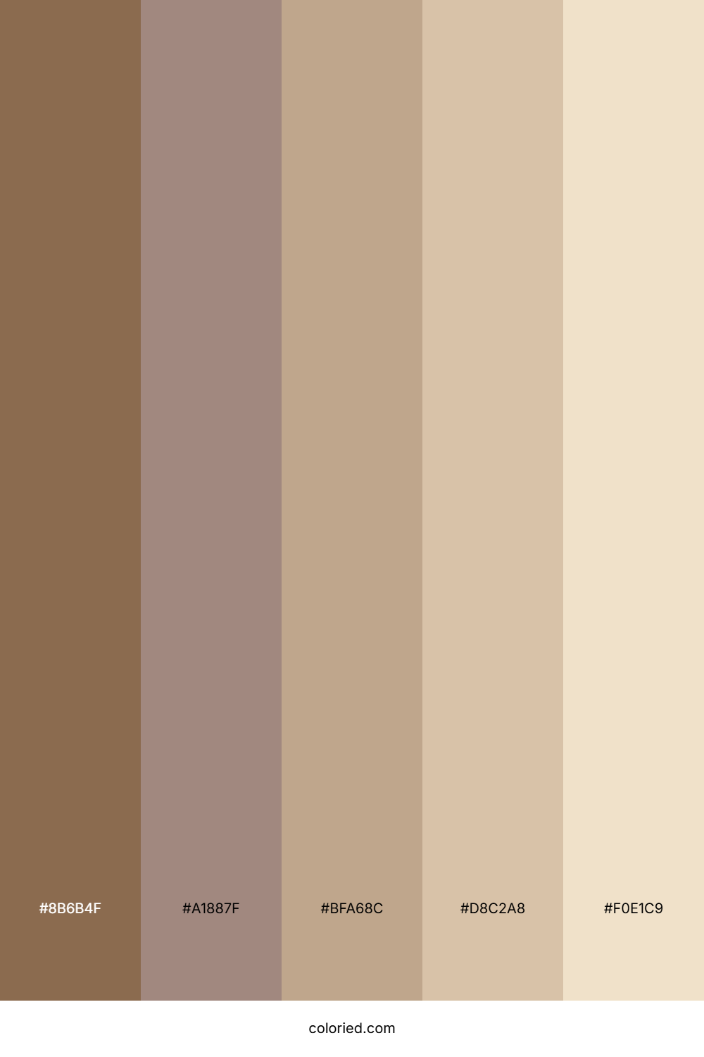 Wood Wall Color Palette