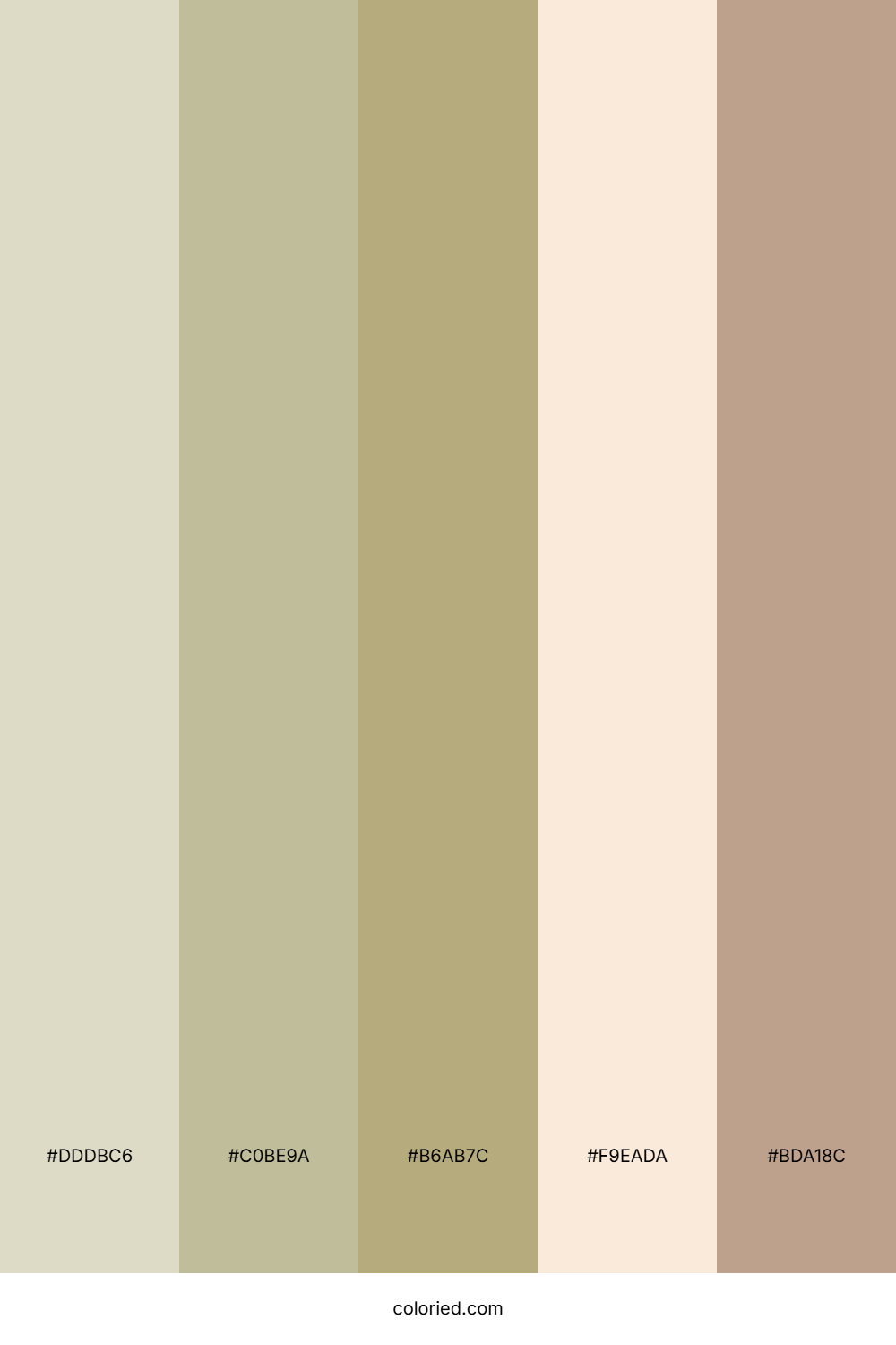 Woven Linen Sage Color Palette