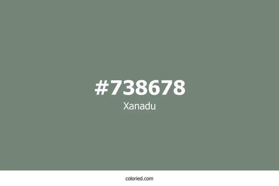 Xanadu Color Hex Code