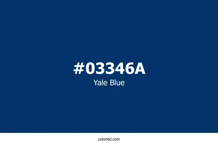 Yale Blue Color