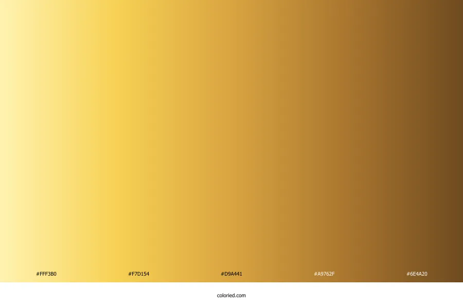 Yellow and Brown Gradient