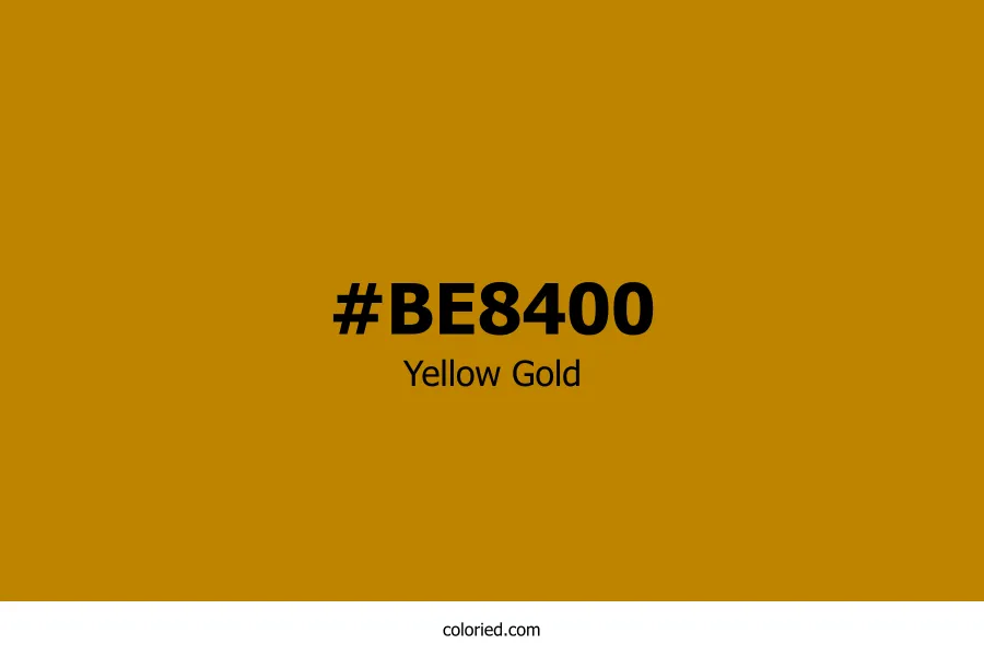 Yellow Gold Color