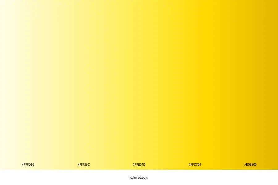 Yellow Gradient