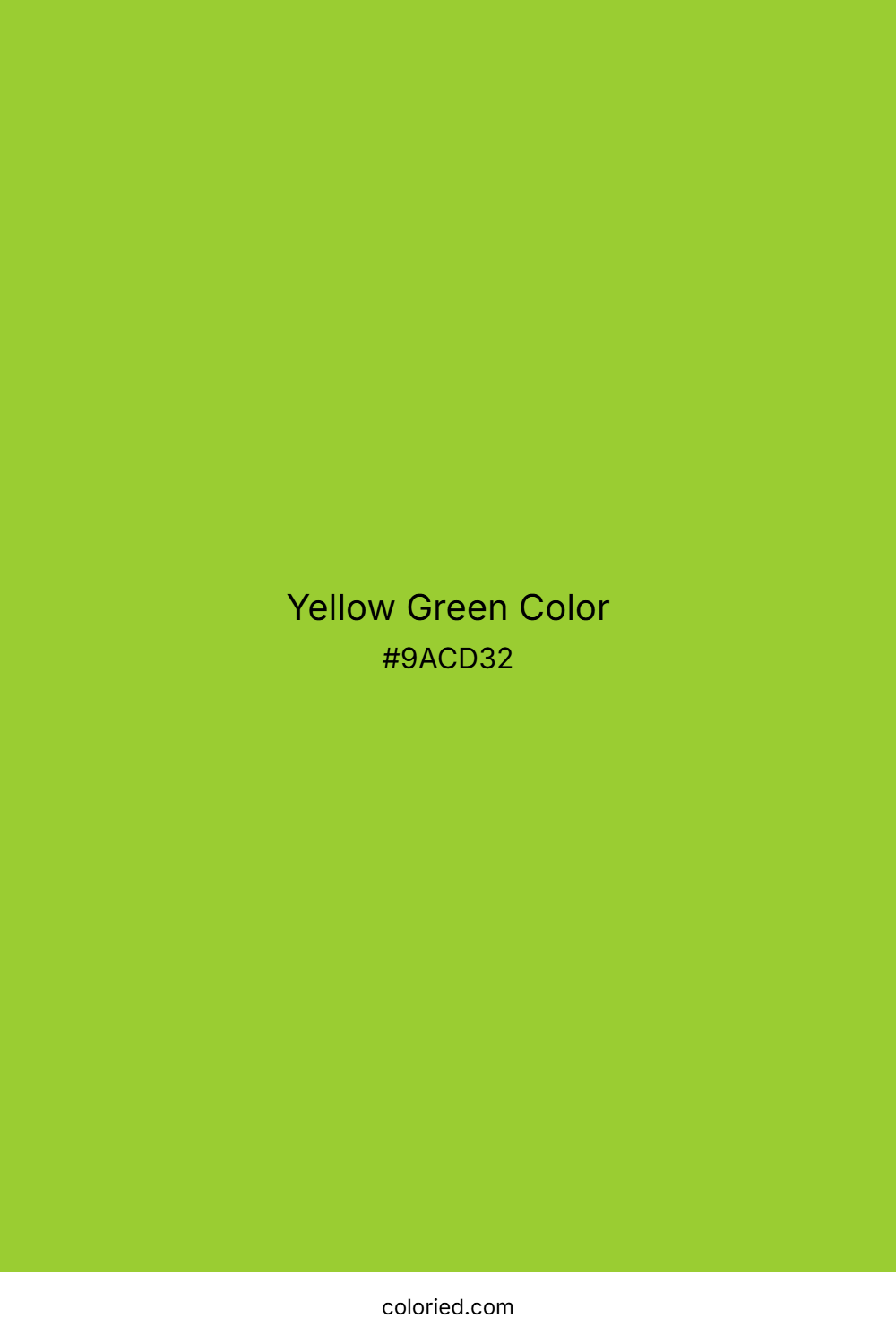 Yellow Green Color