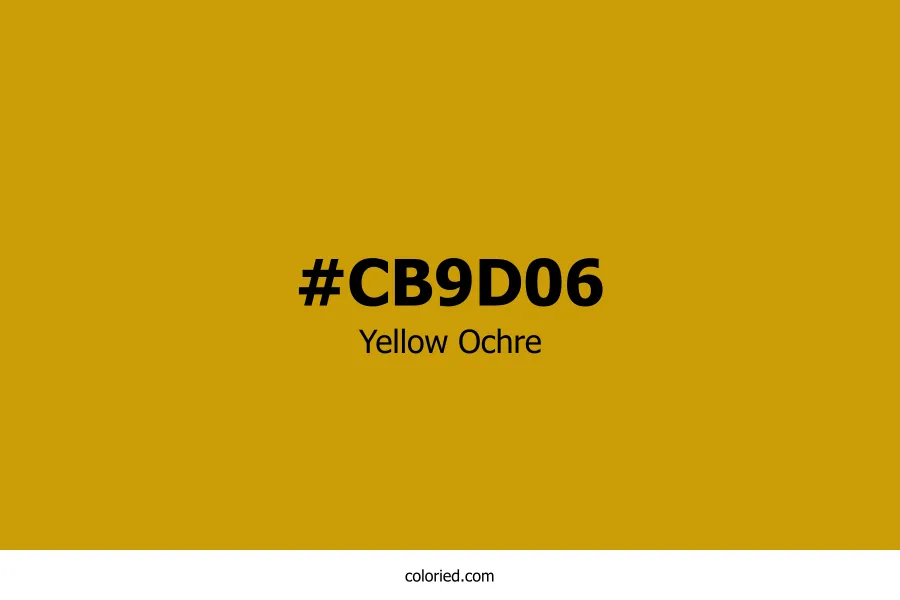 Yellow Ochre Color