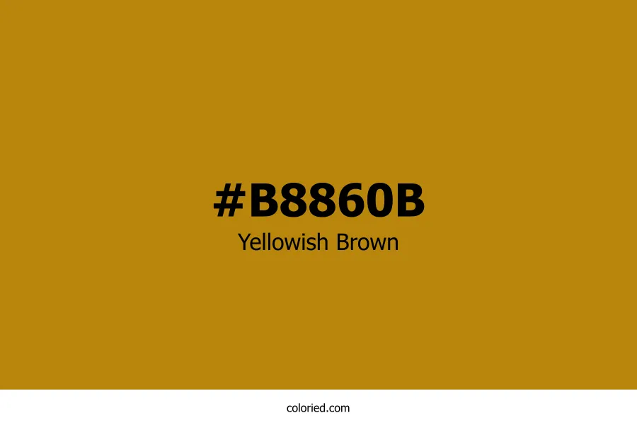 Yellowish Brown Color Hex Code