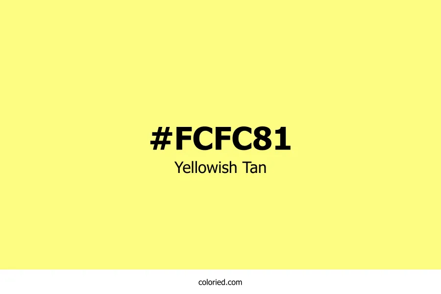 Yellowish Tan Color