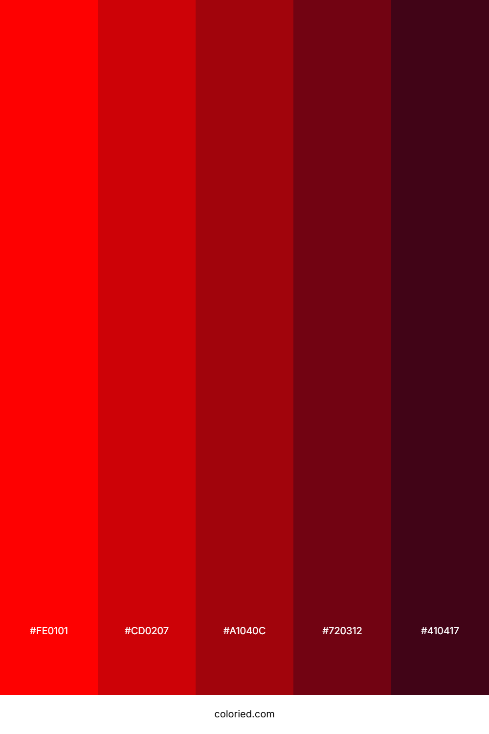Yuletide Crimson Cheer Color Palette