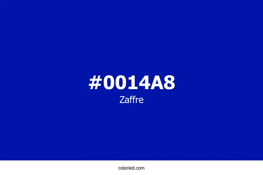 Zaffre Color